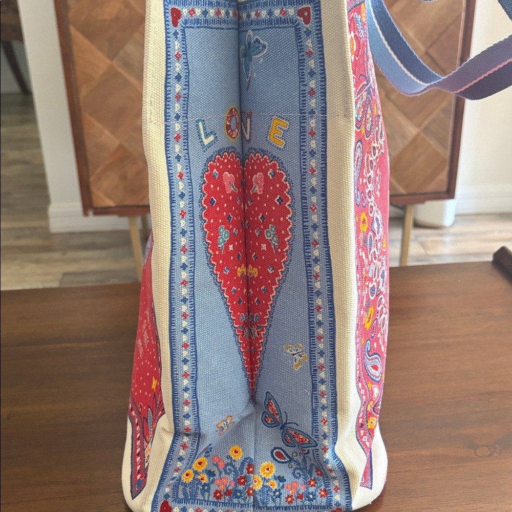 NWT Brighton Bandana Print Tote Bag - Picture 5 of 6